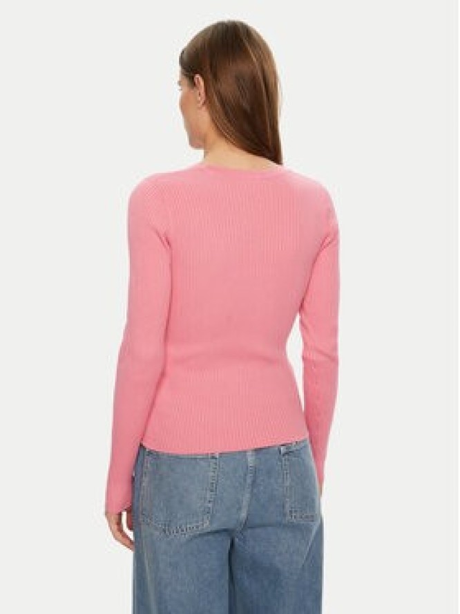 JJXX Sweter Jodi 12250072 Różowy Slim Fit