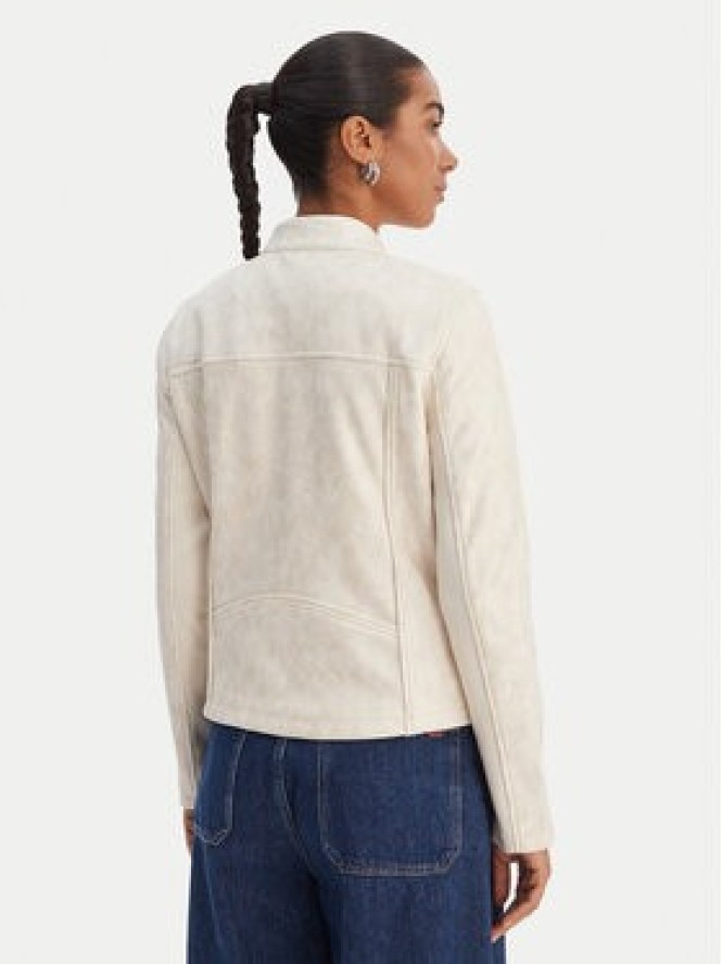 Desigual Kurtka przejściowa 26SWEW10 Biały Regular Fit