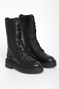 Trapery damskie skórzane AERONAUTICA MILITARE