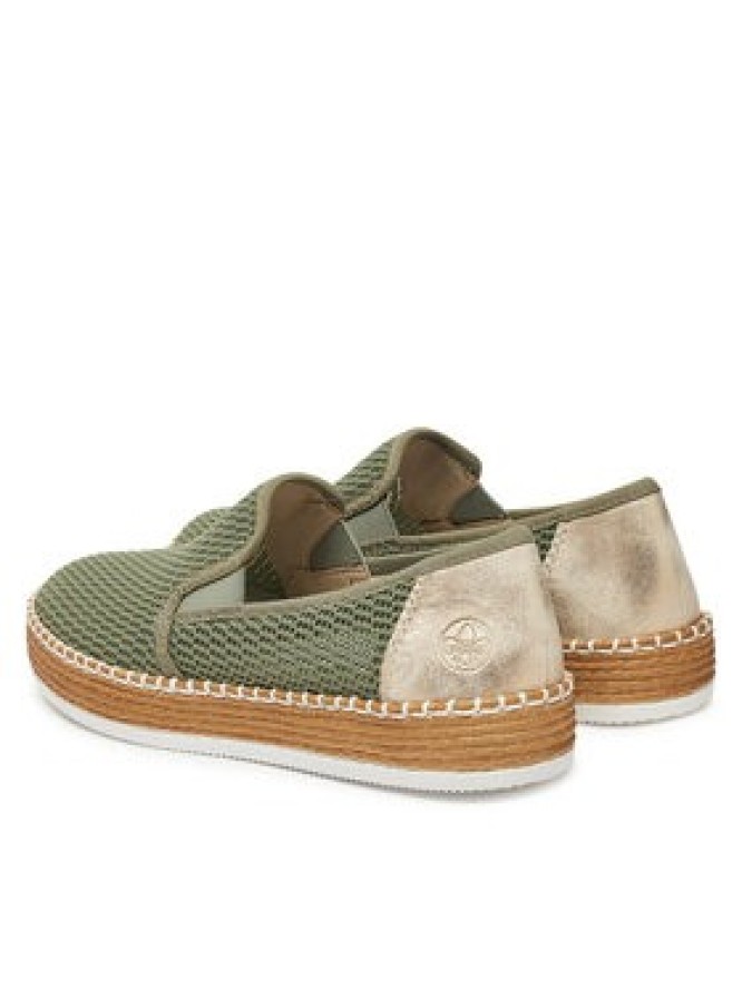 Rieker Espadryle CEO-L7873-52 Zielony
