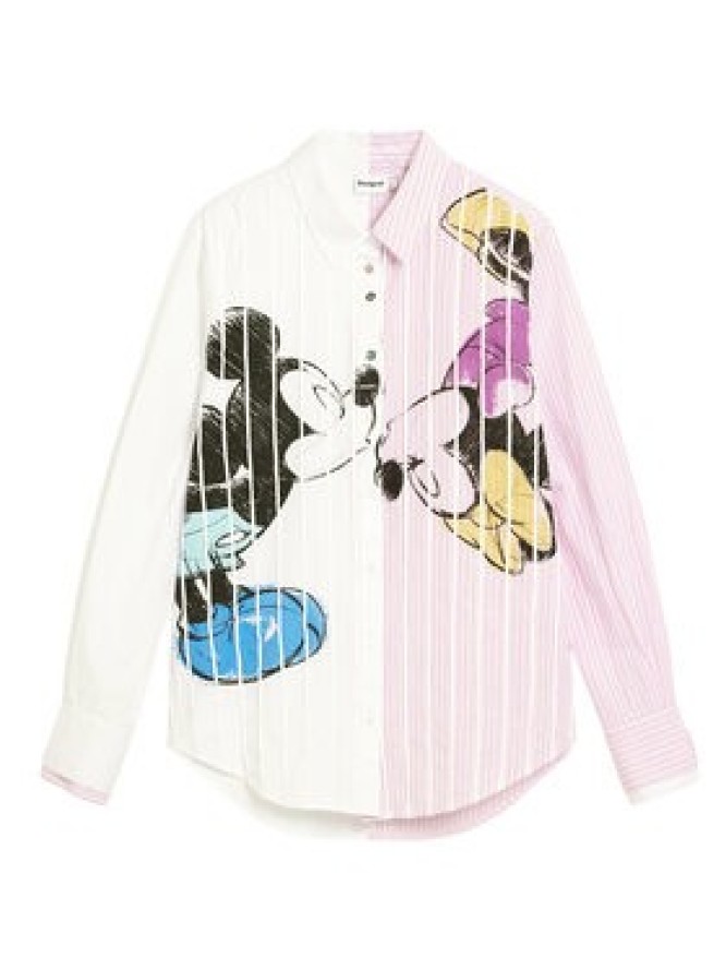 Desigual Koszula Lovit Disney 26SWCW19 Kolorowy Regular Fit