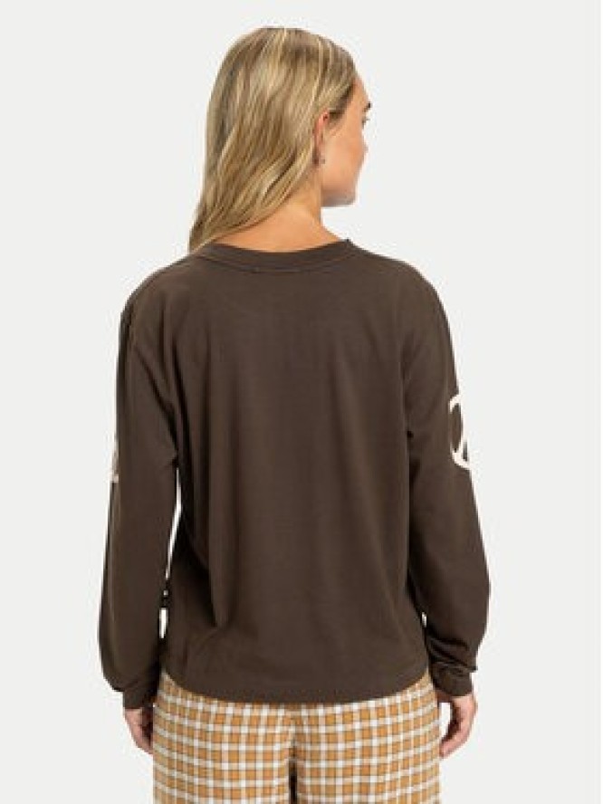 Quiksilver Bluzka Standard EQWZT03200 Brązowy Regular Fit