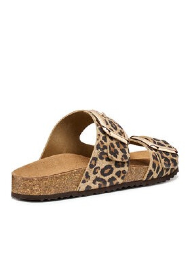 Geox Klapki D Brionia R D45Y3B 000BS C5018 Brązowy