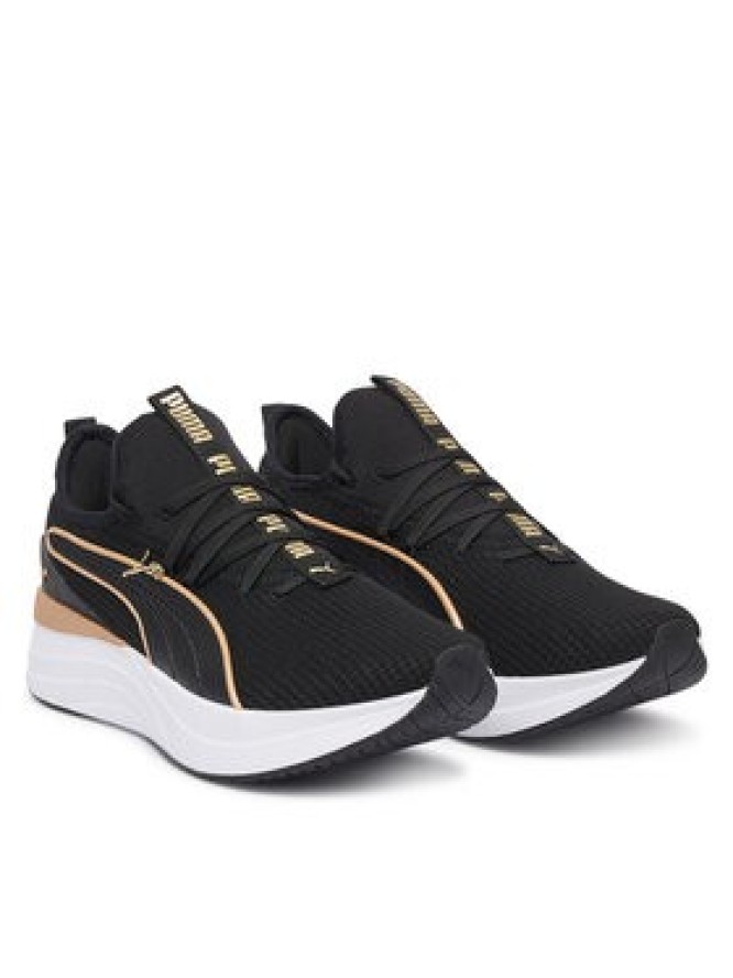 Puma Sneakersy Softride Sabrina Polished Chrome Wns 313719 01 Czarny