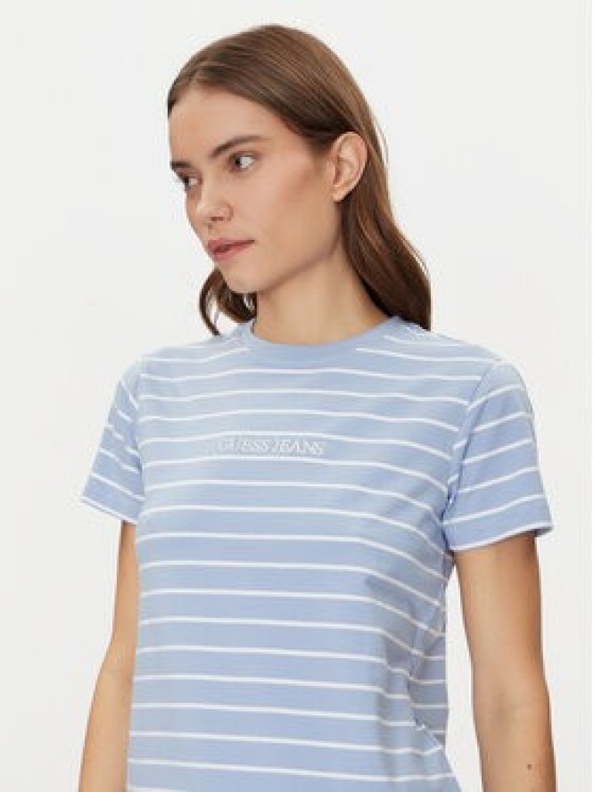 Guess Jeans T-Shirt W4BI53 KCIE1 Kolorowy Regular Fit