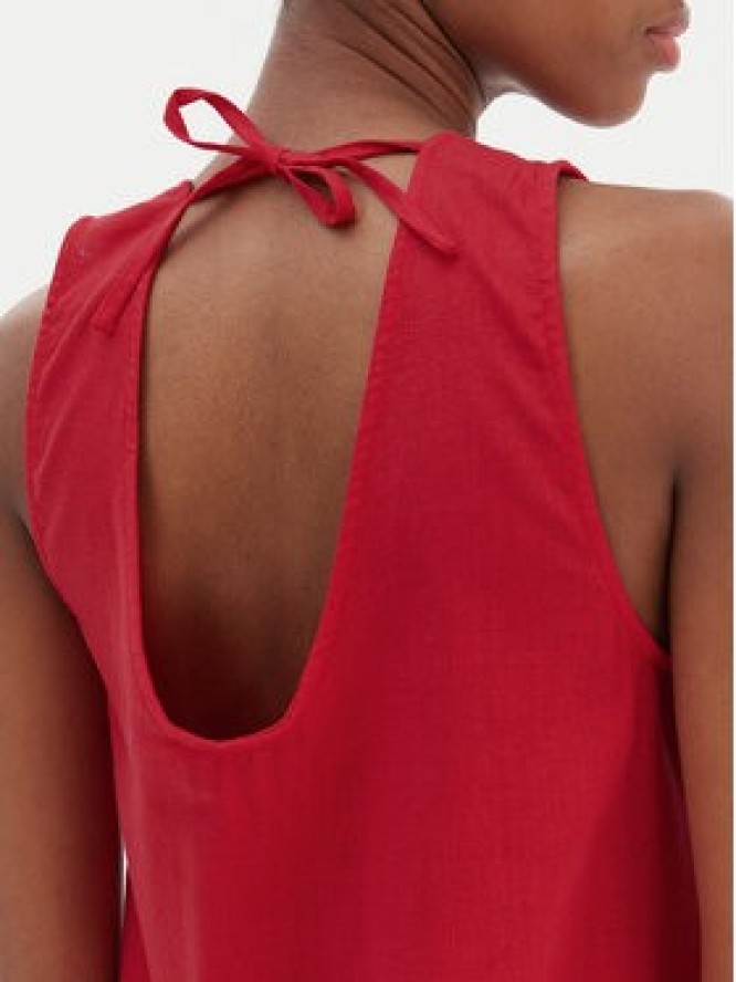 Seafolly Sukienka letnia Palermo 55508-DR Czerwony Regular Fit