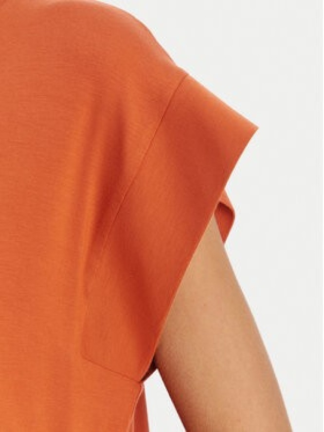 Emporio Armani T-Shirt EW003407 AF20240 U4098 Czerwony Regular Fit