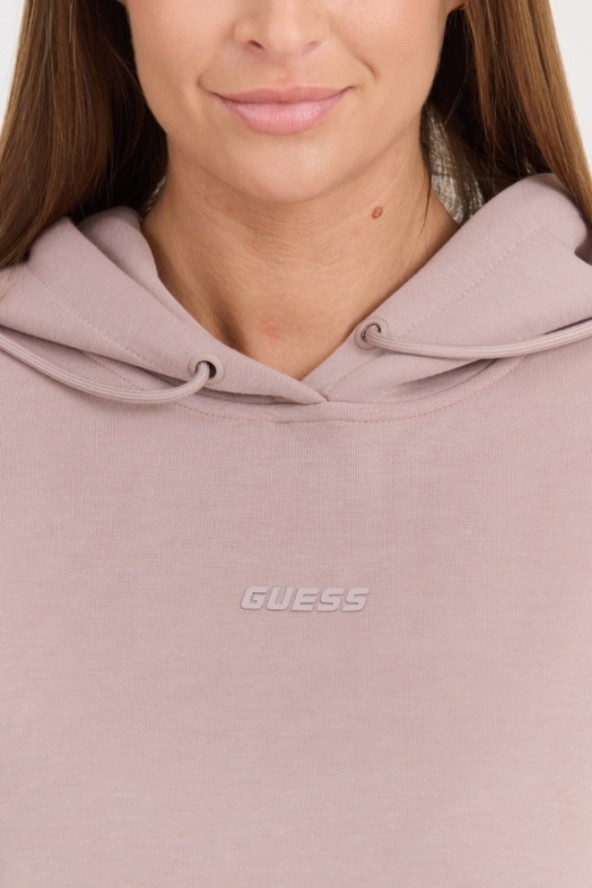 GUESS Damska bluza w kolorze taupe Carla Hooded, Rozmiar XS