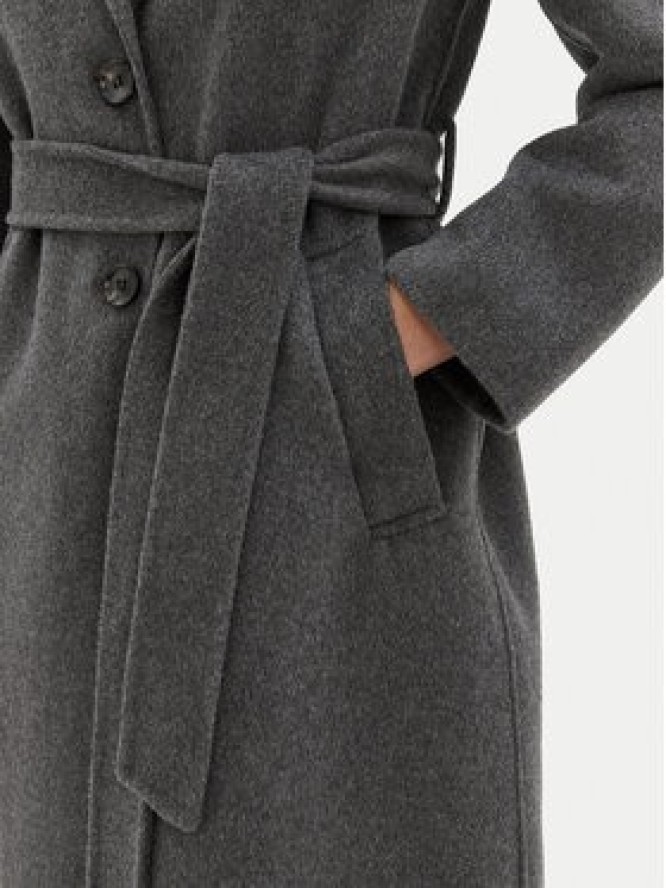 Motivi Płaszcz wełniany 0042Q000529N Szary Regular Fit