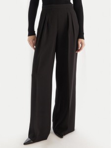 TWINSET Spodnie palazzo 252TT2401 Czarny Wide Leg