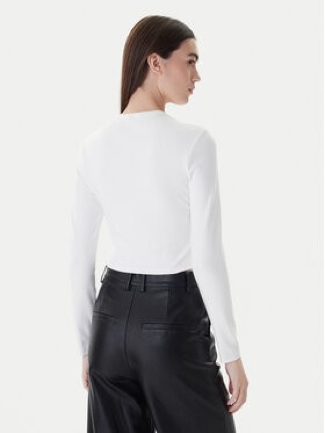 Hugo Bluzka Dafilomena_3 50518378 Biały Slim Fit