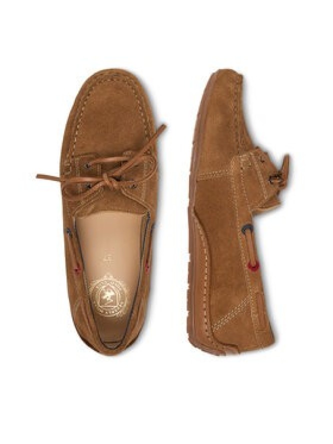 Beverly Hills Polo Club Mokasyny EO-WB-VIESTE-16 Brązowy