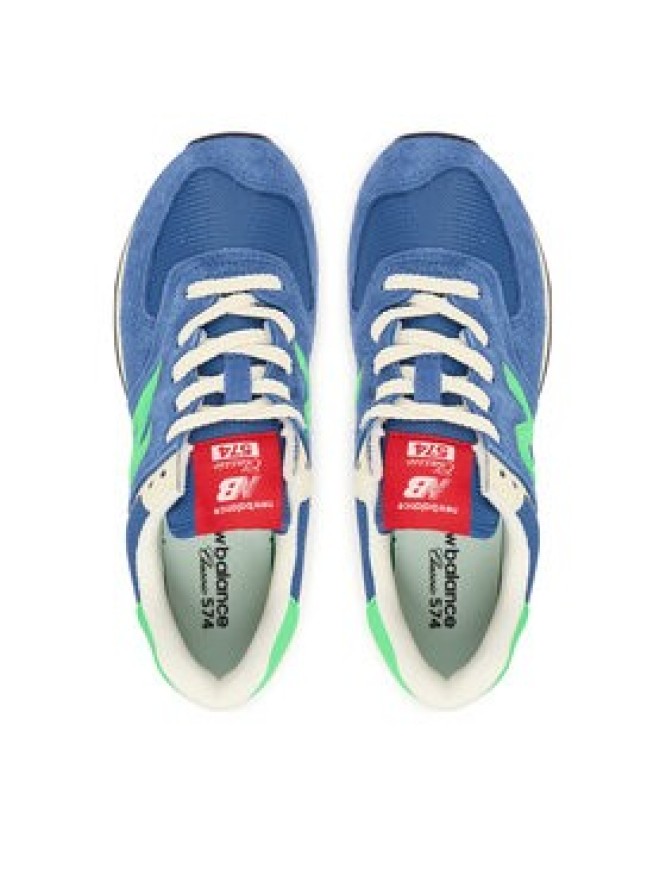 New Balance Sneakersy U574BSC W Niebieski