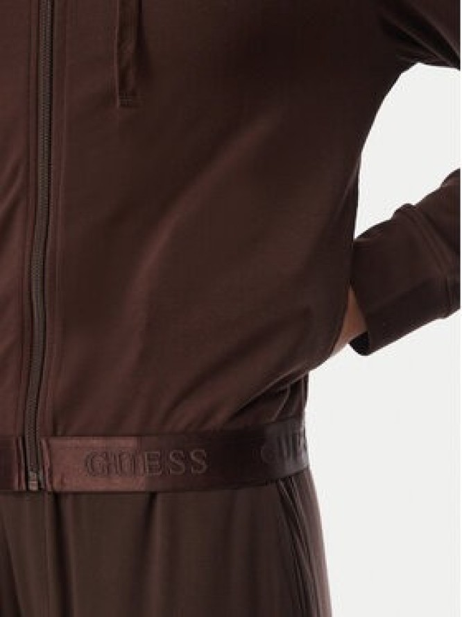 Guess Bluza O6GQ01 KCQP2 Brązowy Regular Fit