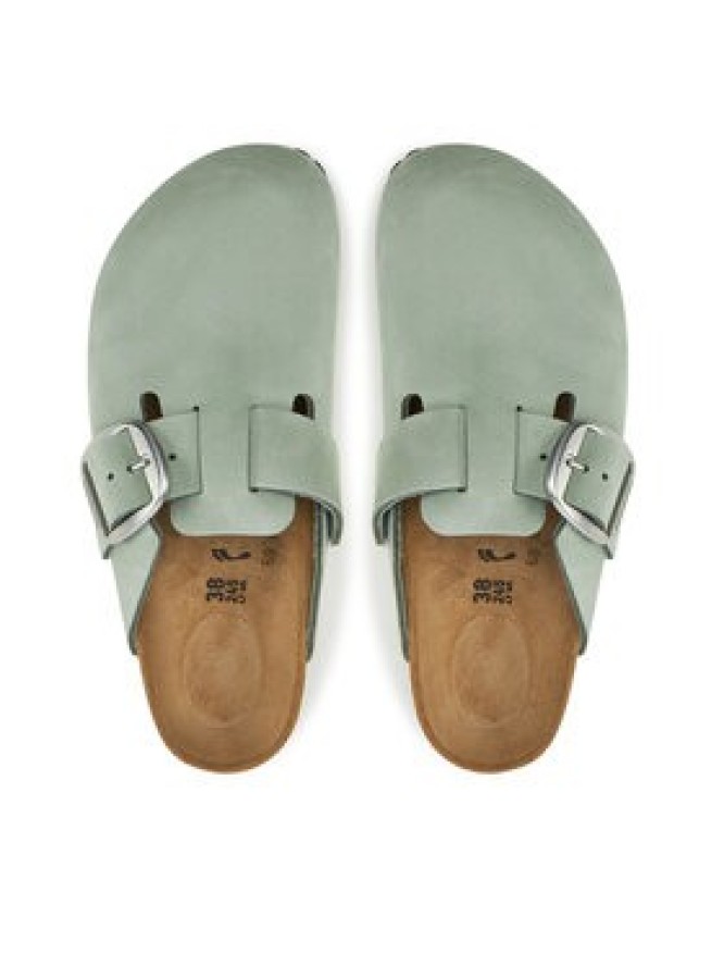 Birkenstock Klapki Boston Big Buckle 1029303 Zielony