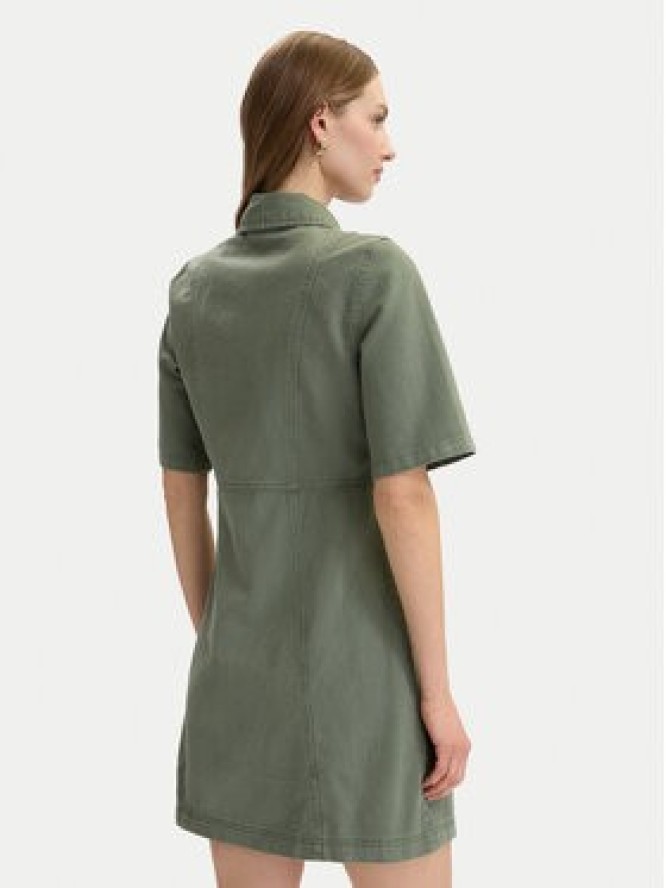 Vero Moda Sukienka jeansowa Daisy 10346217 Zielony Standard Fit