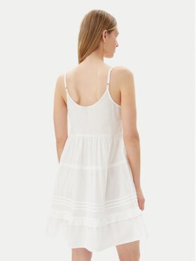 Vero Moda Sukienka letnia Pretty 10325236 Biały Regular Fit