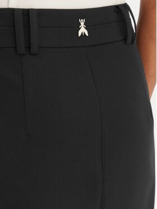 Patrizia Pepe Spódnica midi 8G0515/A498-K103 Czarny Regular Fit