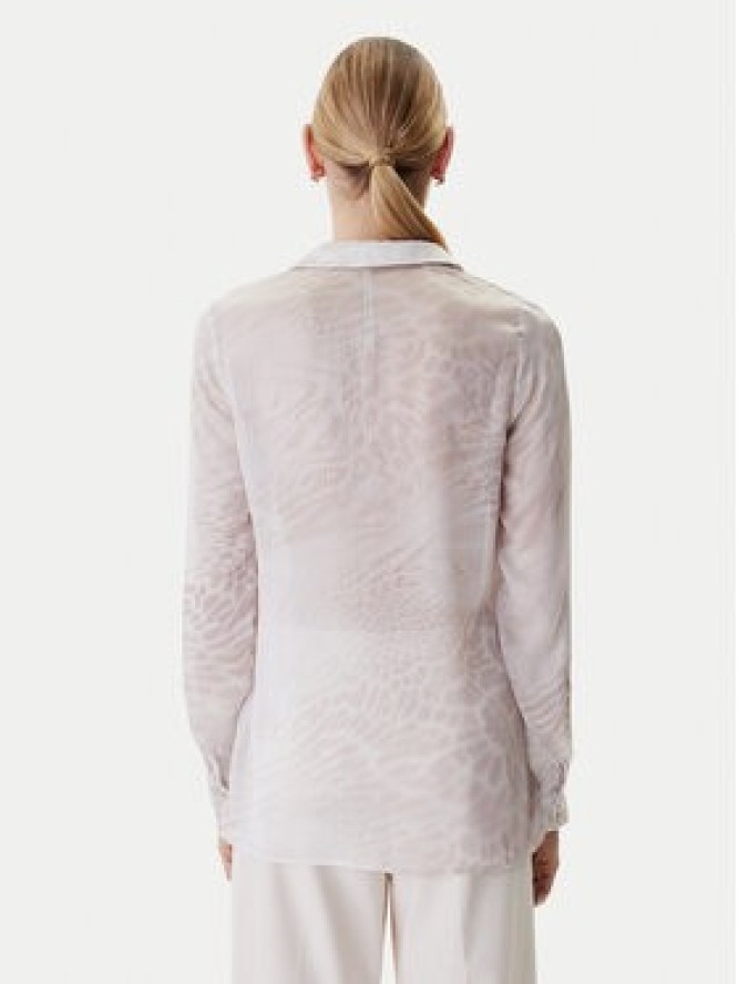 Guess Koszula W6RH73 WDW82 Beżowy Regular Fit