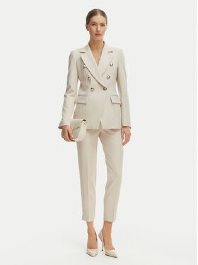 Maryley Marynarka 26EB139/43LA Beżowy jasny Regular Fit