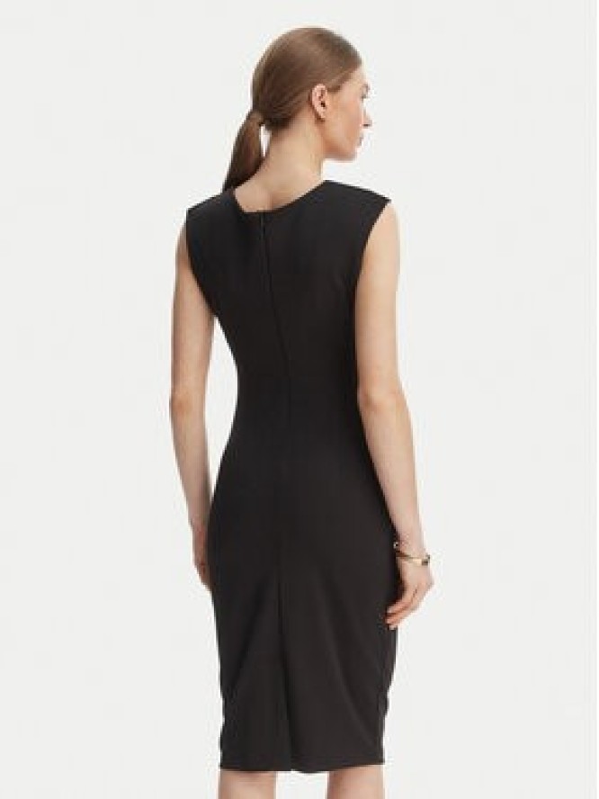 Rinascimento Sukienka koktajlowa CFC0127683003 Czarny Slim Fit