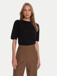 Kontatto Sweter 3M0804C Czarny Regular Fit