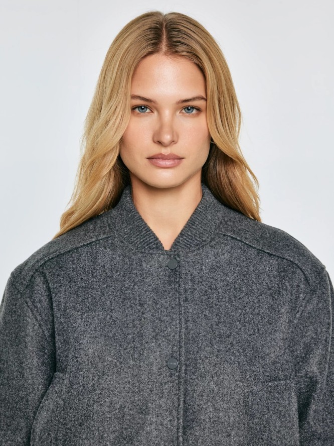 Kurtka damska bomber szara Joesie 902