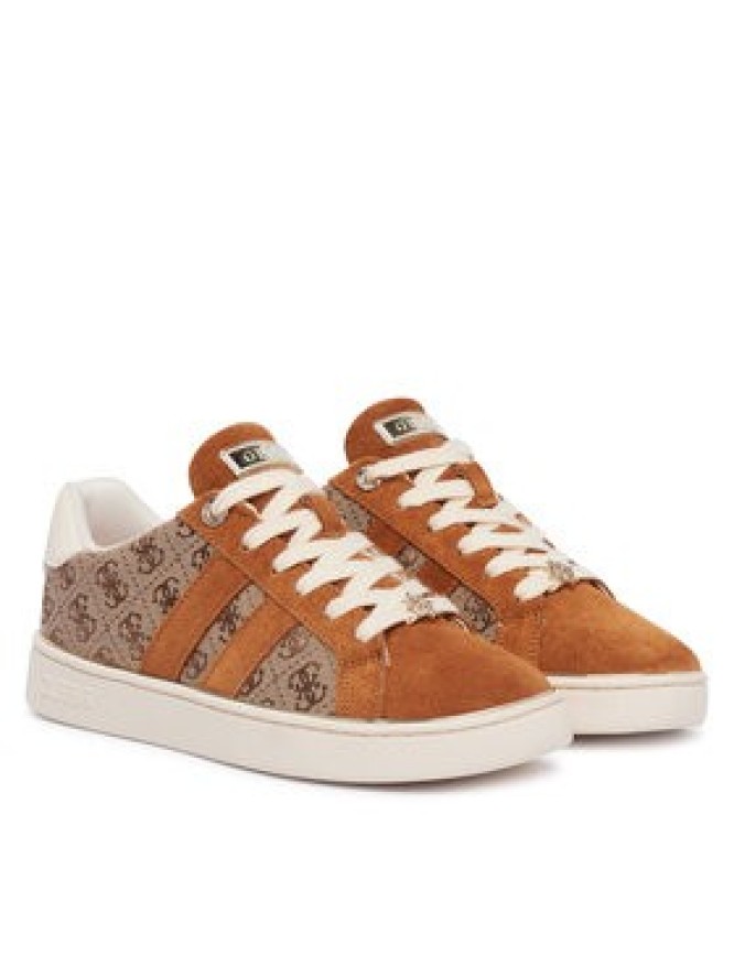 Guess Sneakersy FLTB2R FAL12 Brązowy