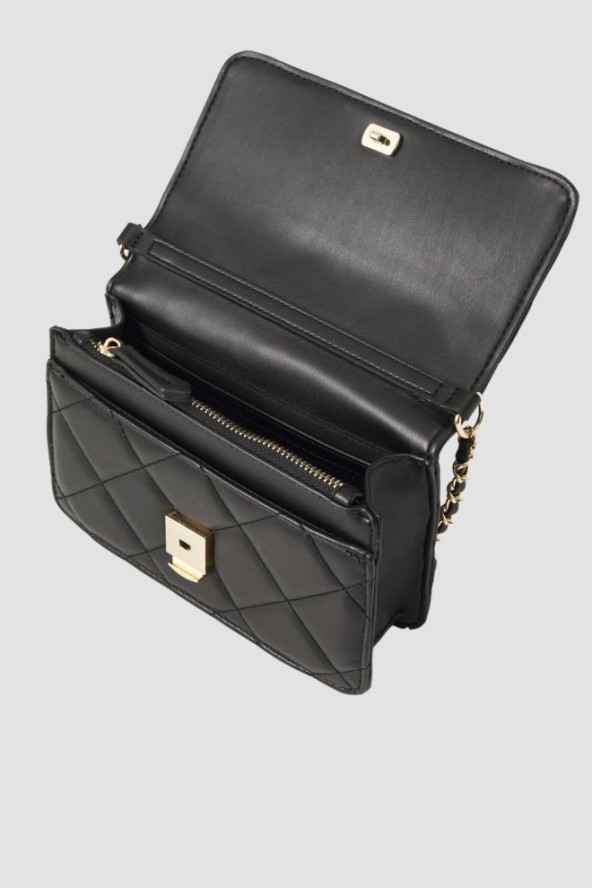 VALENTINO Czarna torebka damska Ocarina Flap Bag SS26