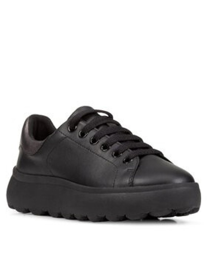 Geox Sneakersy D Spherica EC4.1 D45TCD 085NF C9B1G Czarny
