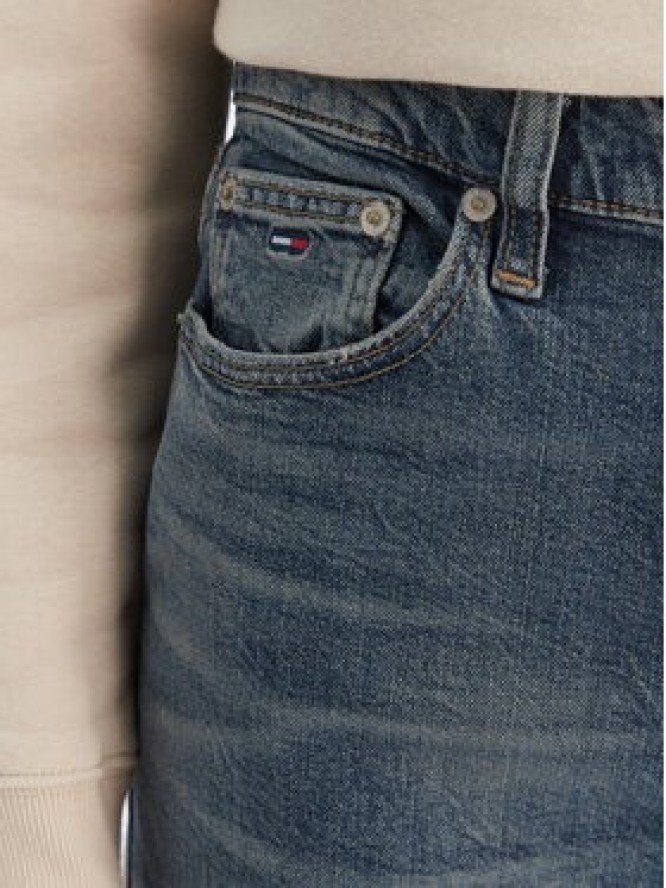 Tommy Jeans Jeansy Claire DW0DW22629 Granatowy Wide Leg