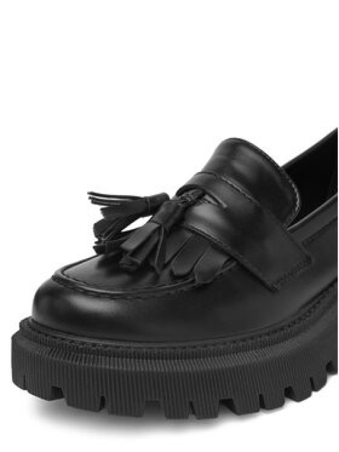 DeeZee Loafersy S670-21 Czarny