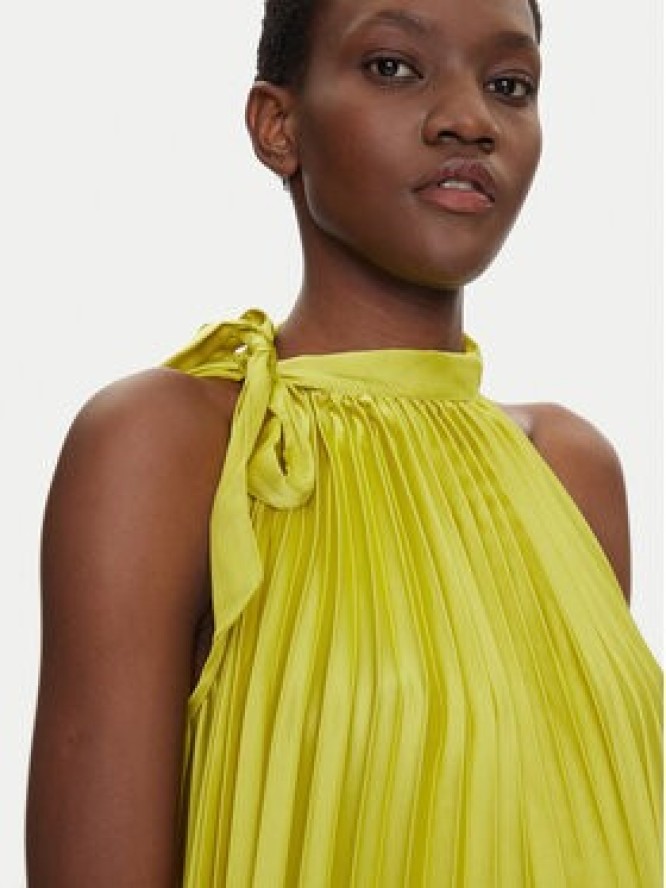 Dixie Sukienka koktajlowa A319W014A Zielony Regular Fit