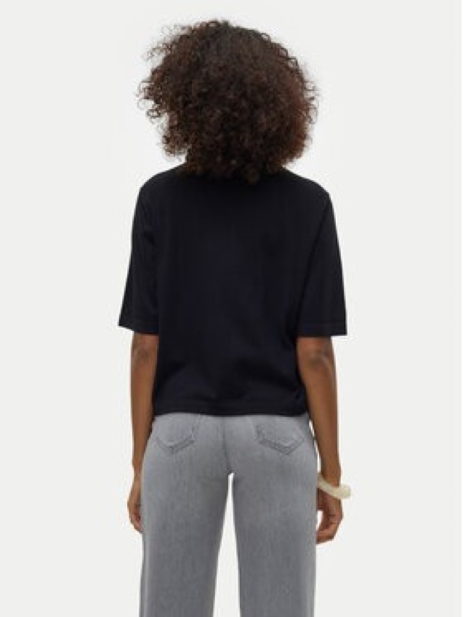 Vero Moda Sweter Silje 10320460 Czarny Oversize