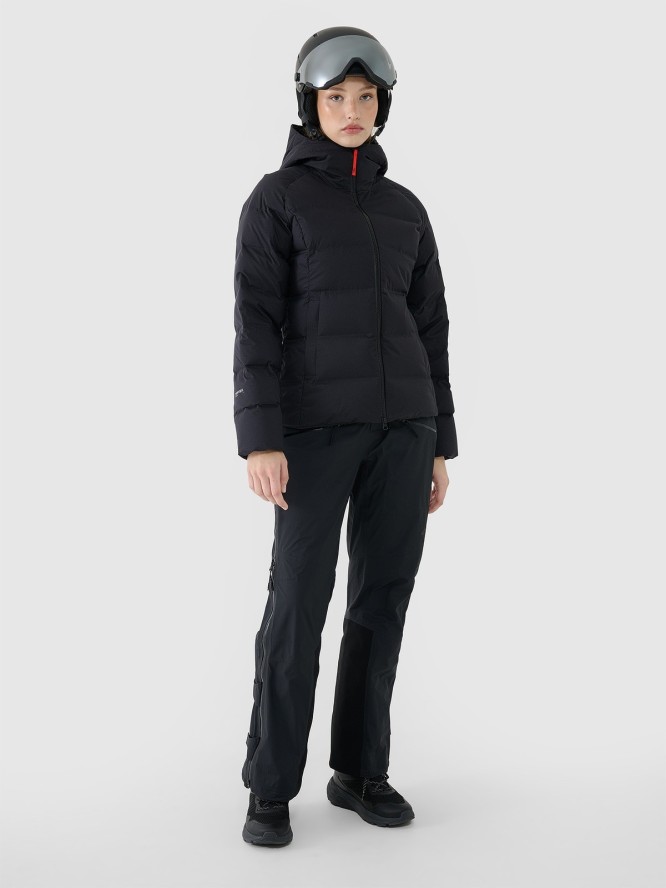 4F Kurtka zimowa puchowa 4FPRO z wypełnieniem naturalnym i membraną Pertex 20000/20000 damska - czarna L