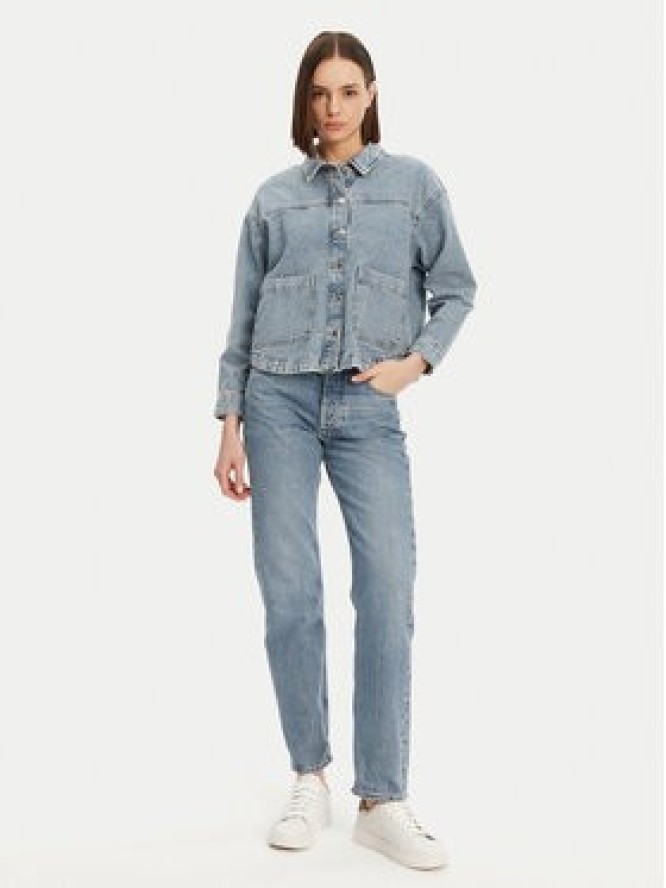 Vero Moda Koszula jeansowa Jamie 10331693 Niebieski Relaxed Fit