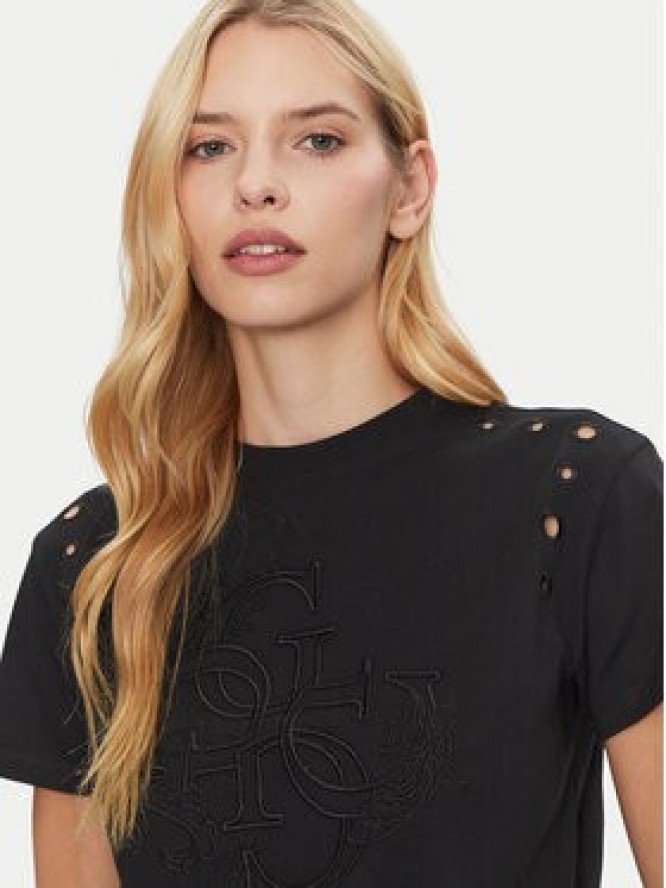 Guess T-Shirt W5GI18 I3Z14 Czarny Regular Fit