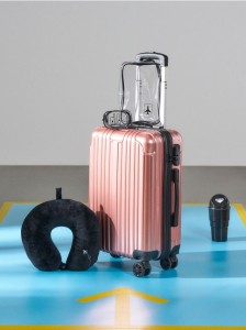 Walizka podróżna - różowy