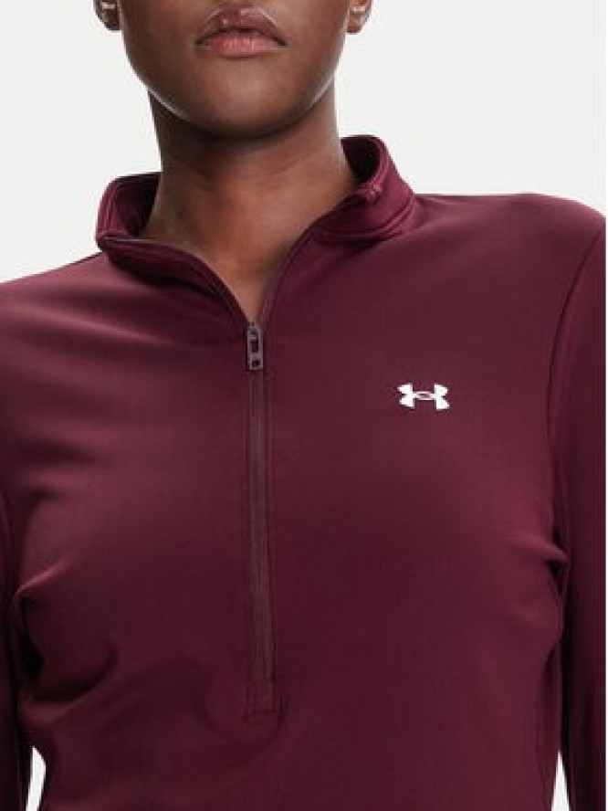 Under Armour Bluza techniczna Ua Motion 6001618 Bordowy Slim Fit