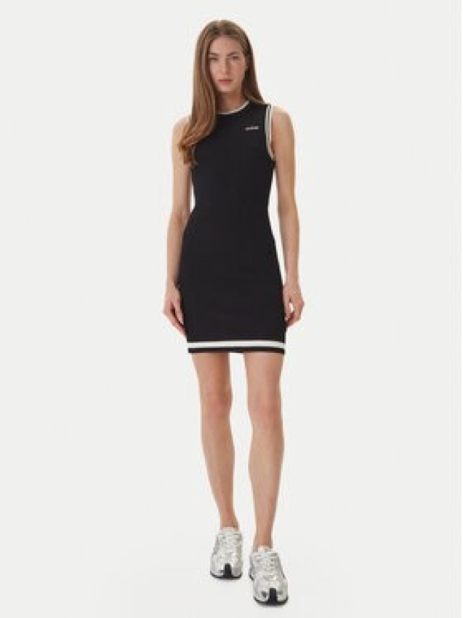 Guess Sukienka dzianinowa V6GK04 Z0648 Czarny Regular Fit