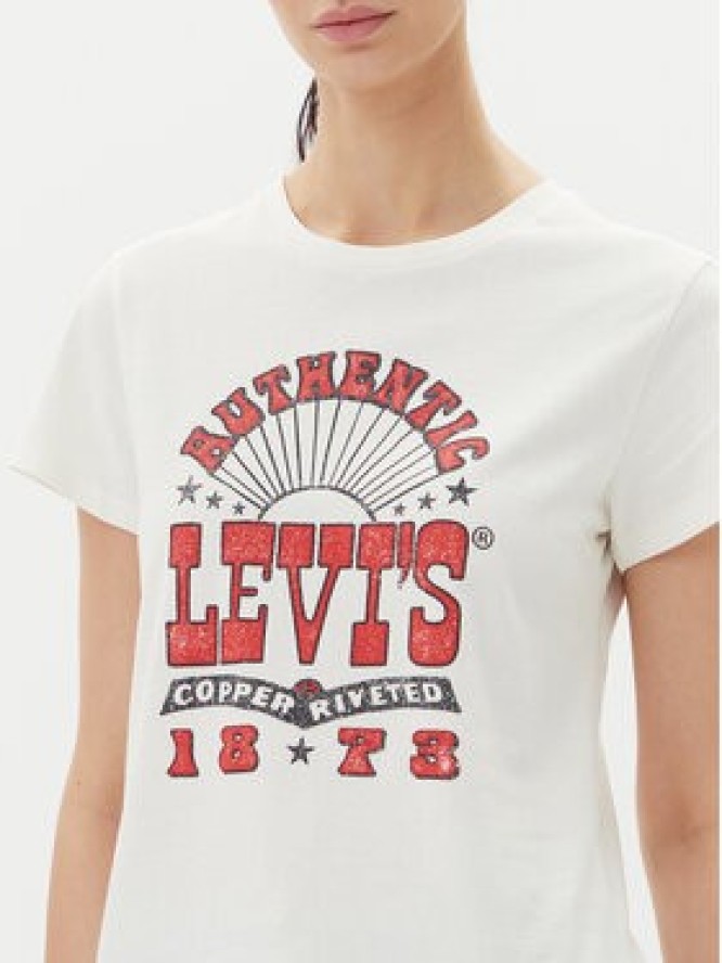 Levi's® T-Shirt Perfect 17369-3024 Biały Standard Fit