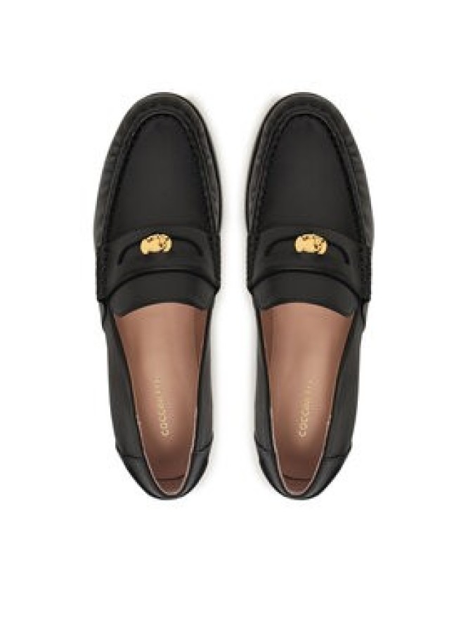Coccinelle Loafersy E4 TUP 16 01 01 Czarny