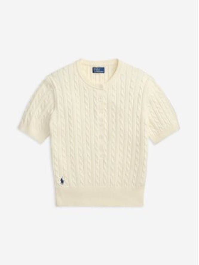 Polo Ralph Lauren Bluzka 211B17746001 Kremowy Regular Fit