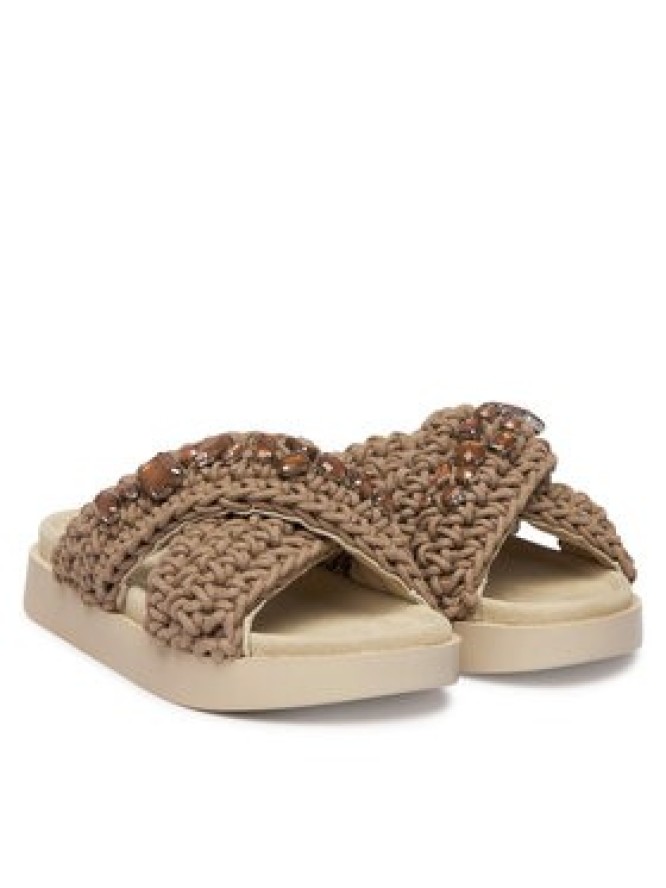 Inuikii Klapki Woven Stones 1004.003.0073 Beżowy jasny