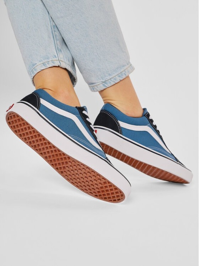 Vans Tenisówki Old Skool VN000D3HNVY Niebieski