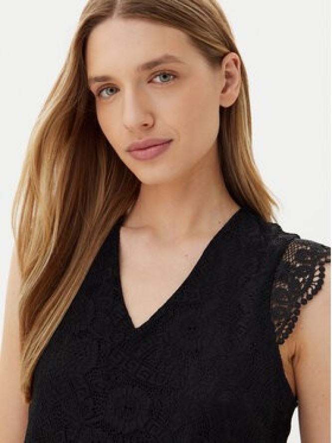 Pieces Bluzka Olline 17154614 Czarny Regular Fit