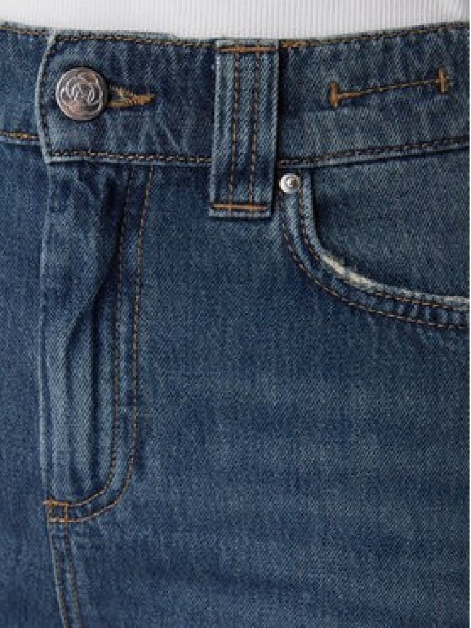 Marella Jeansy 2613181014 Granatowy Wide Leg