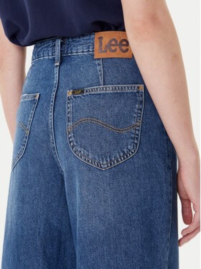 Lee Jeansy Stella 112370893 Niebieski Wide Leg