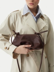 Balagan Torebka Plis M Brązowy ciemny