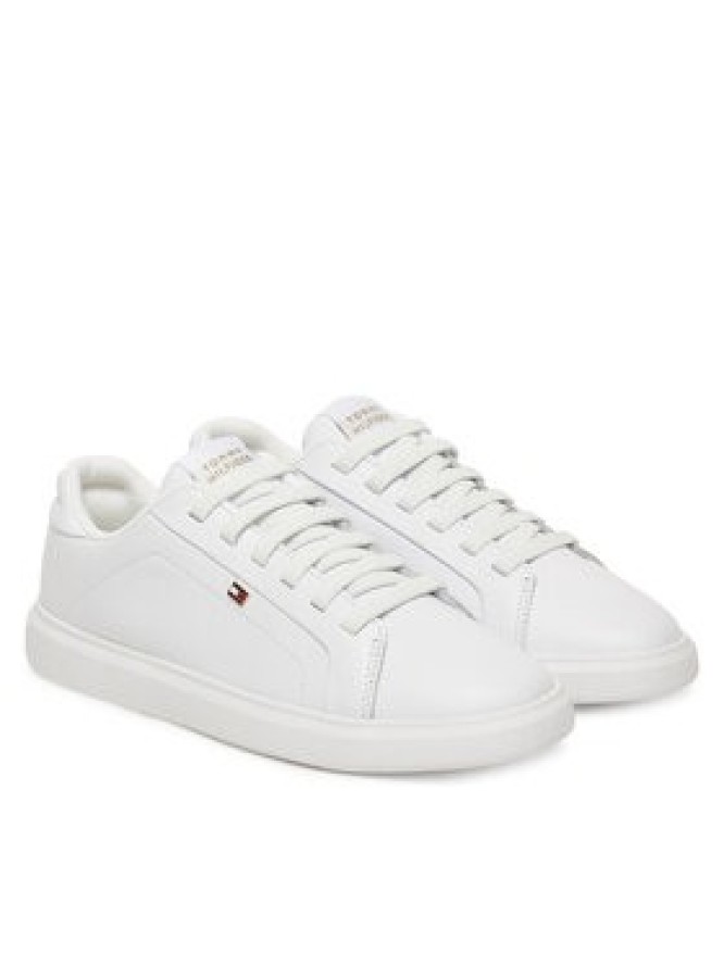 Tommy Hilfiger Sneakersy Th Icon Court Light FW0FW08948 Biały